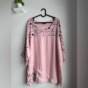 Floral Pink Women's Top